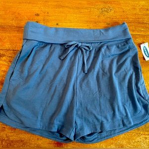 Blue Medium Old Navy Comfy Shorts NWT